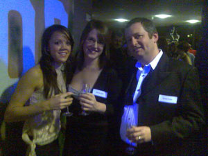 Proof that the 3 of us scrub up good