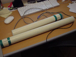 Photo of the 2 delaySticks
