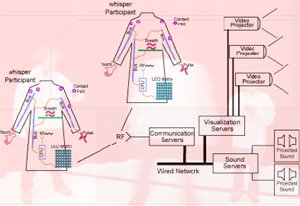 Network diagram of WHISPERS